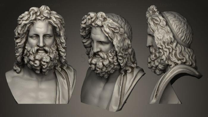 Бюсты и головы античные и исторические Зевс из Отриколи